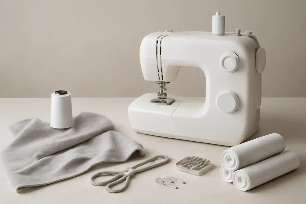 Editorial photo related to must have notions for sewing knits
